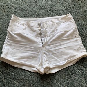 White shorts